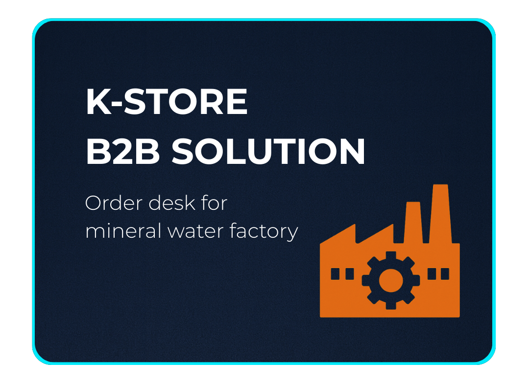 KStore - B2B Platform for Distributor Orders